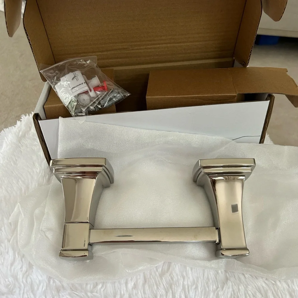 Kohler Riff Collection Toilet Paper Holder. New. Vibrant Polished Nickel Finish.